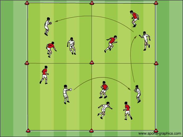 4-Felder Schnappball