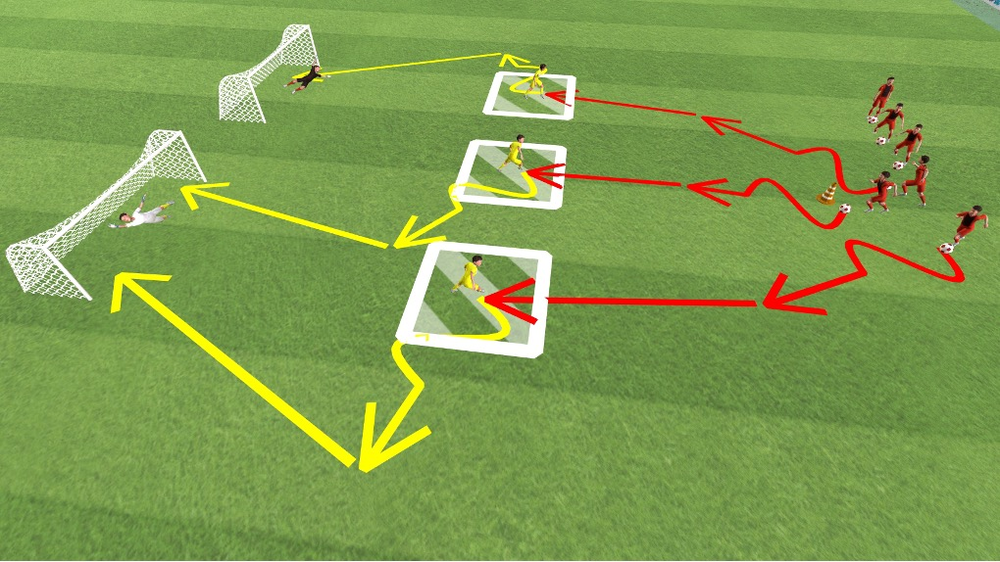 Pass-Mitnahme-Quadrate
