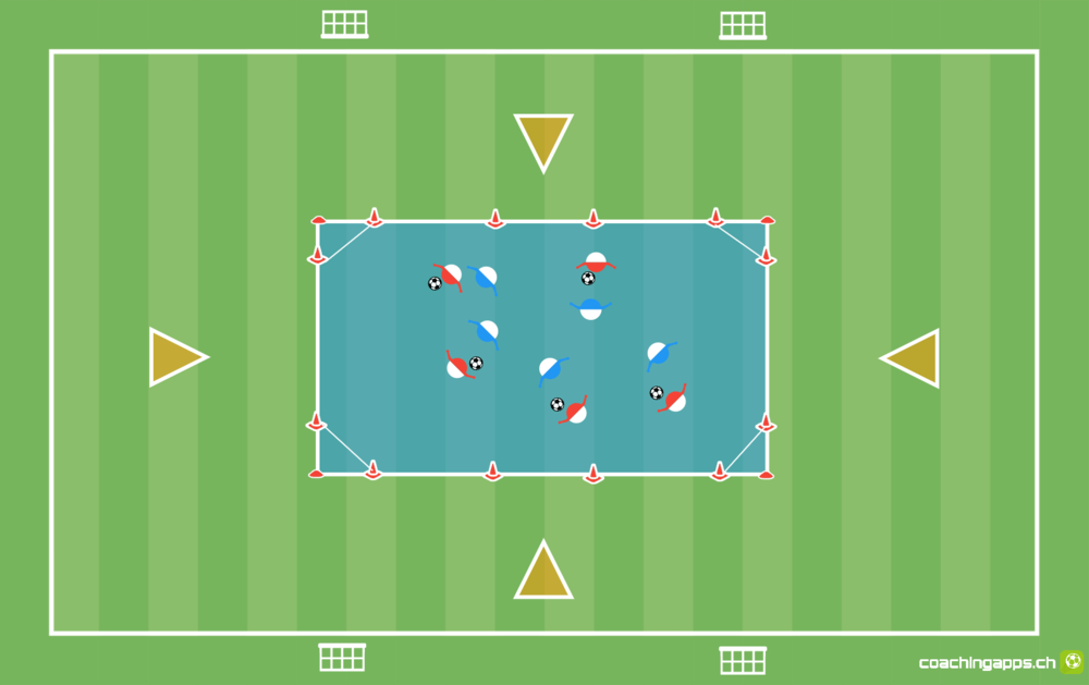 Ausbruch aus der Villa - Start